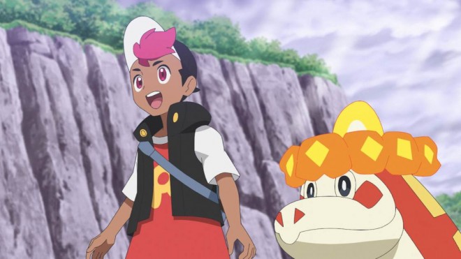 Scene from the anime Pokémon Horizons episode 84